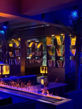 Review lò sưởi hơi nước trong nhà hàng fine dining Grand Marina Saigon