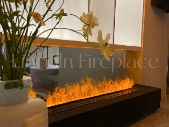 Hoàn thiện biệt thự có lò sưởi phun sương tại Vinhomes Riverside