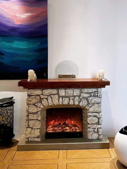 Những mẫu lò sưởi đẹp cho biệt thự Modern Luxury