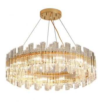 Đèn chùm pha lê ống hiện đại DCPL 063