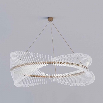 Đèn chùm phòng khách hiện đại DCPK 019