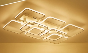 Đèn led mâm hình vuông trẻ chung DLAA 012