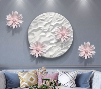 Decor hoa 3D treo tường DGT 021