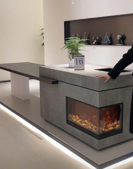 Hình ảnh lò sưởi trang trí 3D, 4D thực tế tại The Manor Echo