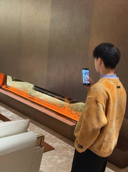 Feedback lò sưởi decor từ khách hàng Q2 Thảo Điền sau nửa năm sử dụng