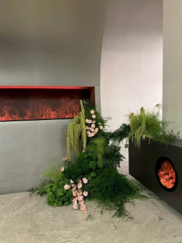 Review lò sưởi trang trí 4D thực tế tại Mozac Thảo Điền