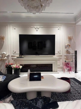 Feedback lò sưởi trang trí từ khách hàng Sunrise Riverside