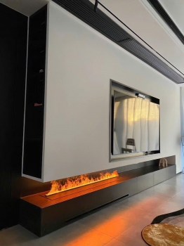 Hình ảnh lò sưởi hơi nước decor tại The Terra Hào Nam