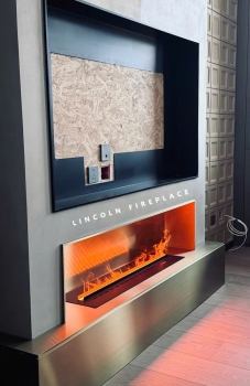 Lắp đặt lò sưởi decor 4D cho biệt thự SwanBay Đại Phước