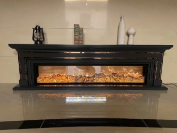 Ảnh thực tế lò sưởi trang trí 3D đẹp tại Grandeur Palace