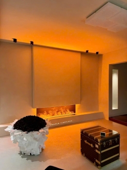 Ngắm lò sưởi decor 4D đẳng cấp tại dự án BRG Diamond Park