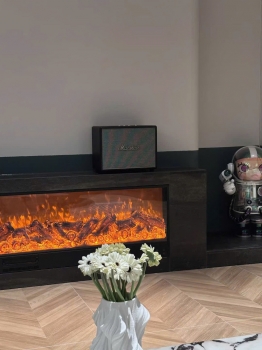 Nơi mua lò sưởi decor hợp phong cách Rustic mộc mạc
