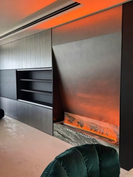 Review lò sưởi decor 4D lắp đặt tại Hinode City Minh Khai