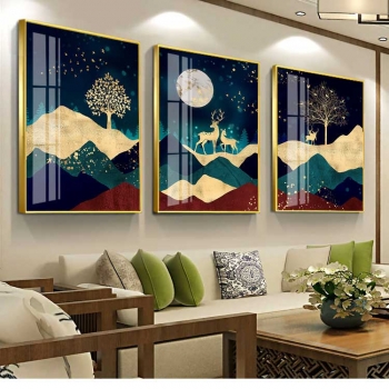 Tranh tráng gương trang trí nội thất TGTA 001