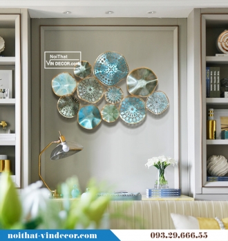 Tranh hoa sắt decor trang trí nội thất TAA 007