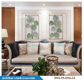 Decor gắn tường trang trí phòng khách TBB 029