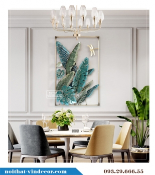 Tranh sắt decor trang trí chung cư TBB 022