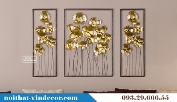 Tranh kim loại trang trí nội thất TBB 042