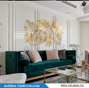 Tranh trang trí gắn tường lá cây TBB 129