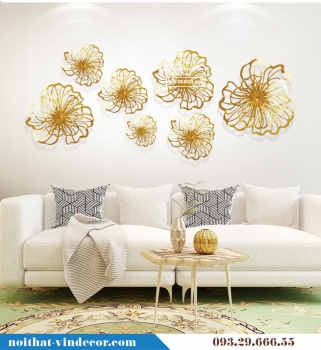 Đồ decor trang trí hoa treo tường TBB 150