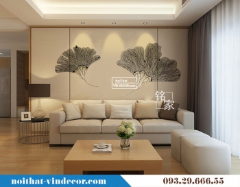 Đồ trang trí treo tường tán lá cây TBB 165