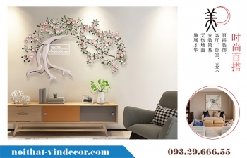 Tranh trang trí phòng khách ấn tượng TBB 170