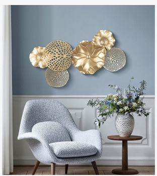 Tranh decor lá sen nghệ thuật TBB 295