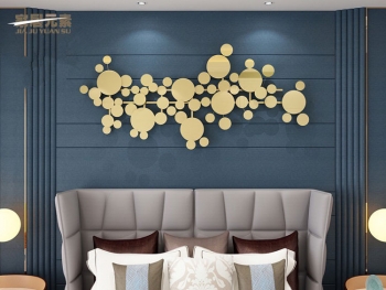 Decor tròn hiện đại treo tường TBB 387