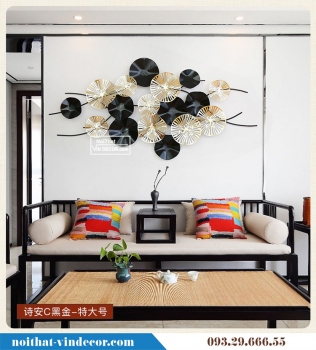 Tranh sắt mỹ thuật hiện đại sang trọng TBB 020