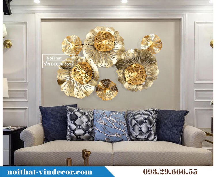 Tranh sắt trang trí nội thất chung cư TAA 009