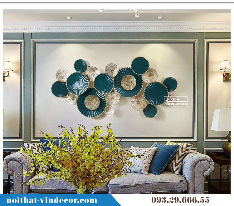 Tranh kim loại trang trí chung cư TBB 040