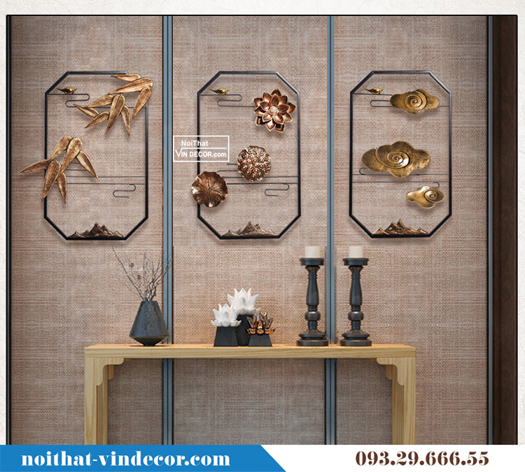 Tranh sắt trang trí-Tranh sắt decor nội thất TBB 097