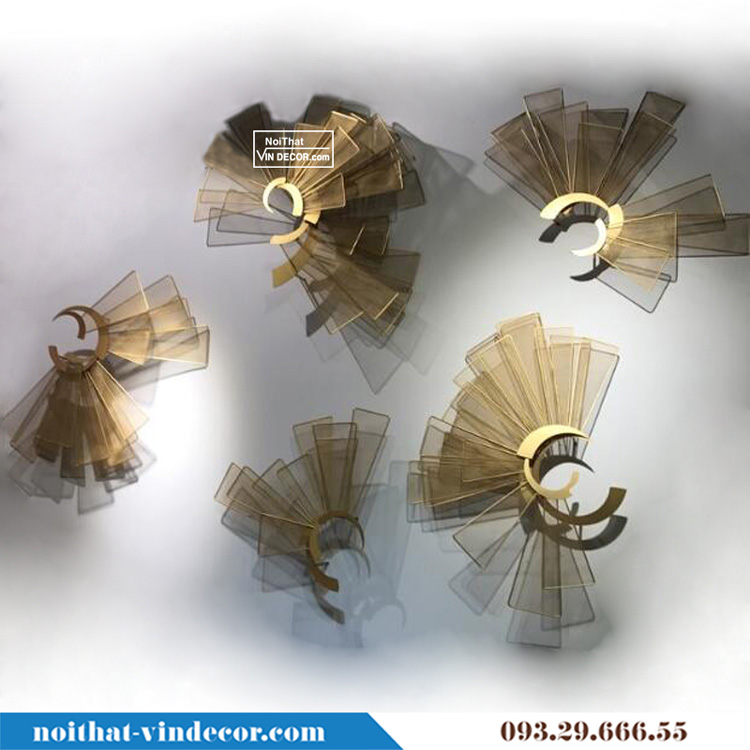 Decor trang trí nội thất gắn tường hiện đại TBB 124