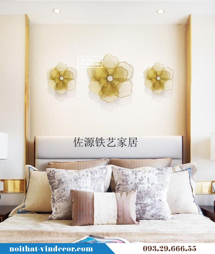 Đồ decor hoa gắn tường trang trí TBB 151