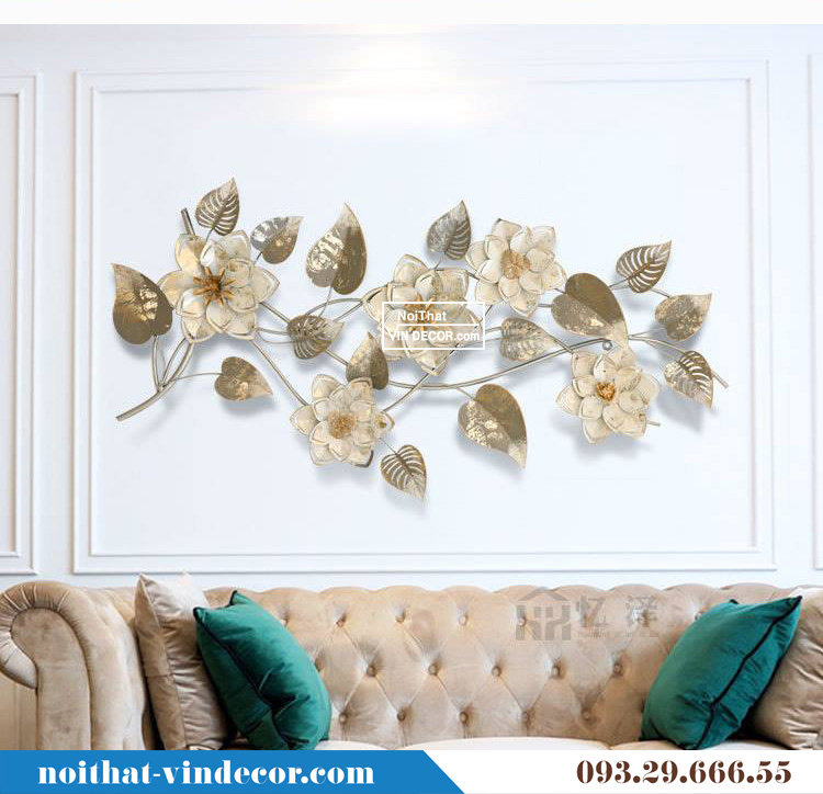 Tranh trang trí lá cách điệu TBB 153