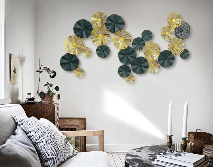 Tranh decor lá sen trang trí nội thất TBB 161
