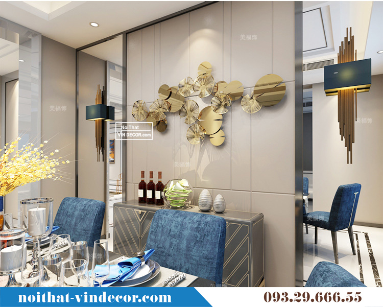 Tranh decor cao cấp, sang trọng TBB 179