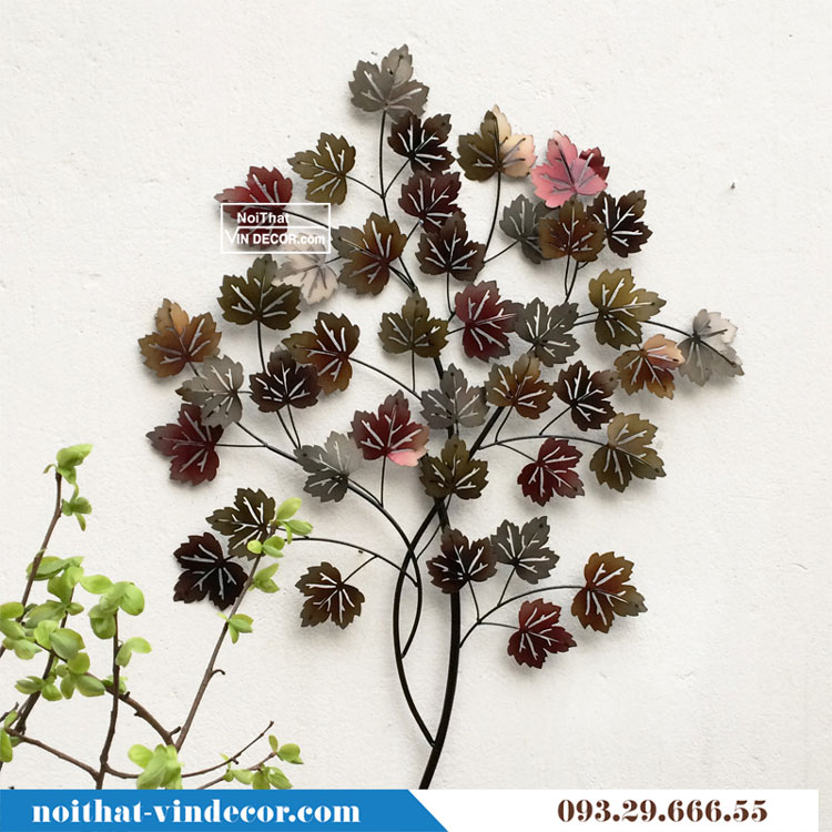 Tranh sắt lá phong trang trí nội thất TBB 190