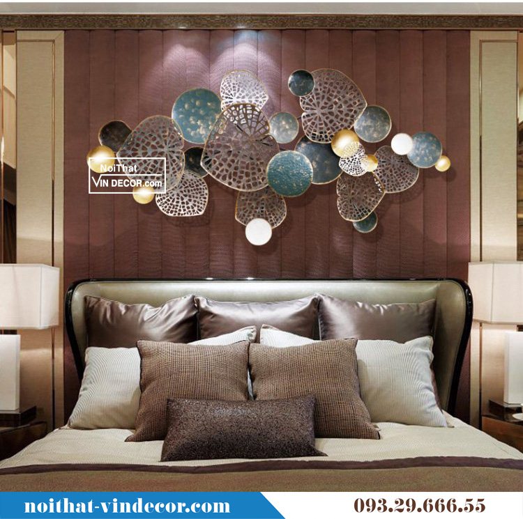 Tranh trang trí hoa sen hiện đại TBB 187