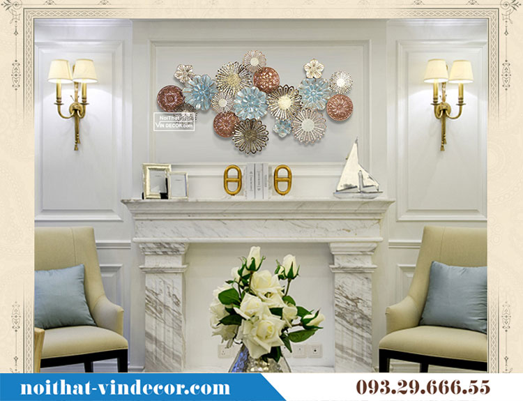 Tranh decor kim loại trang trí TBB 193