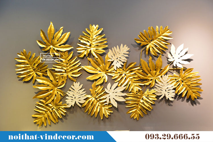 Tranh sắt dương xỉ trang trí nội thất TBB 195