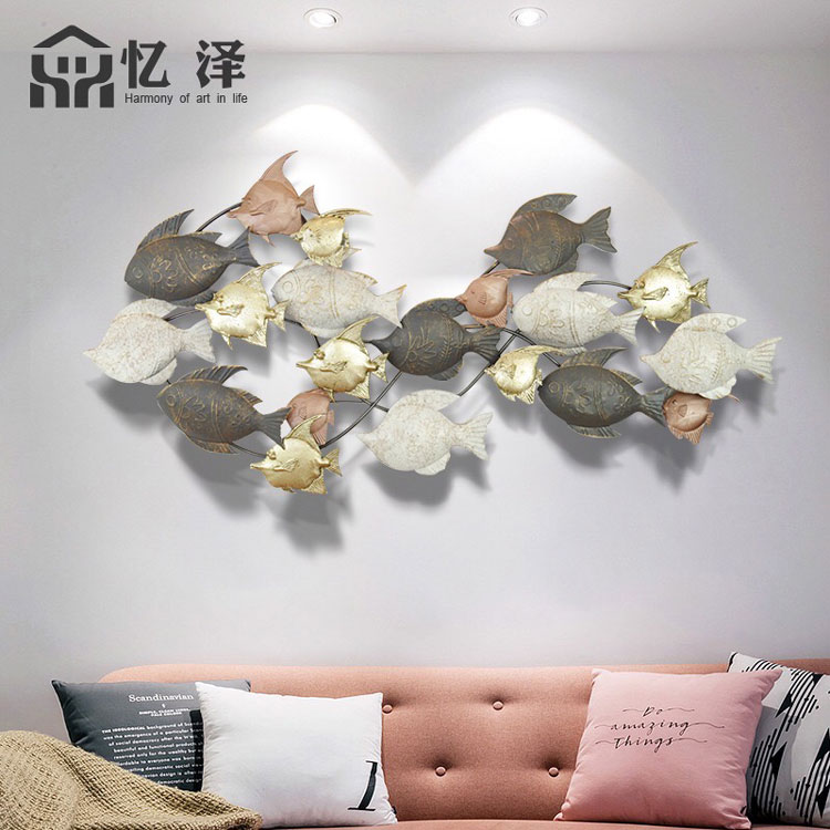 Cá gắn tường trang trí nội thất TBB 246