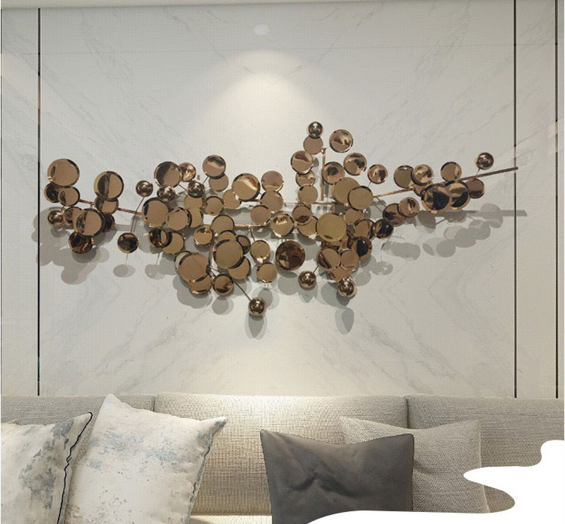 Tranh tròn decor nhập khẩu trang trí nội thất TBB 363