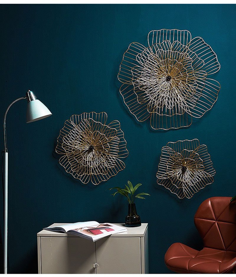 Decor hoa gắn tường trang trí nội thất TBB 377