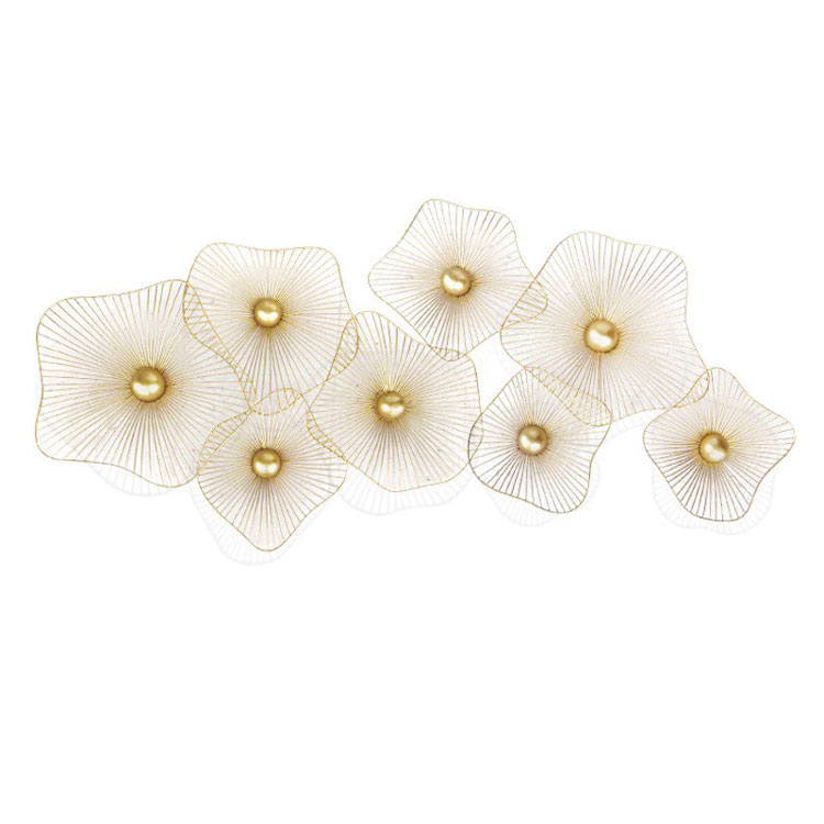 Decor kim loại hoa trang trí nội thất TBB 382