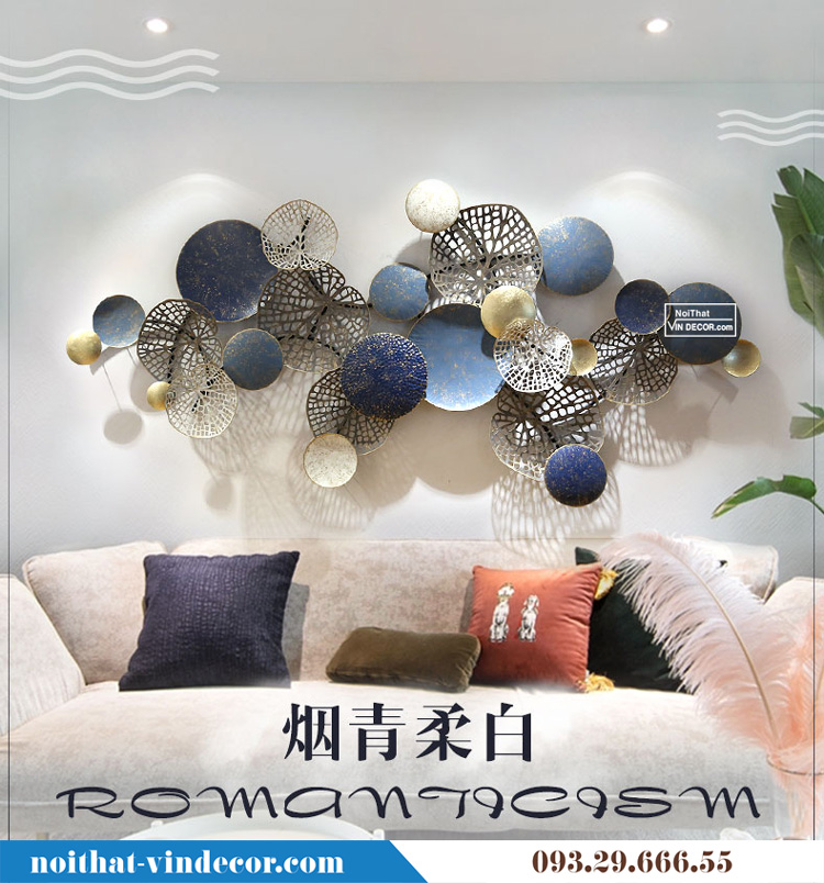 Tranh sắt nghệ thuật trang trí chung cư TBB 011
