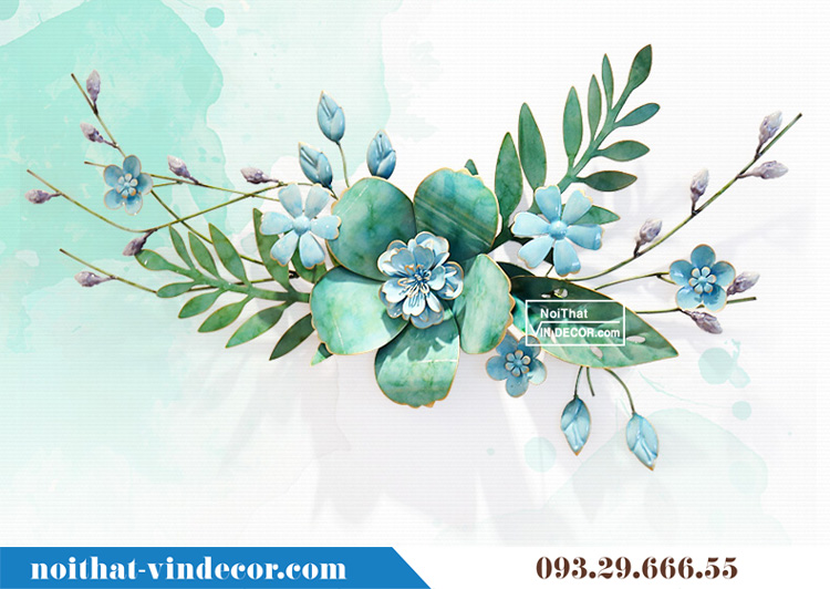Tranh sắt nghệ thuật trang trí phòng khách TBB 010